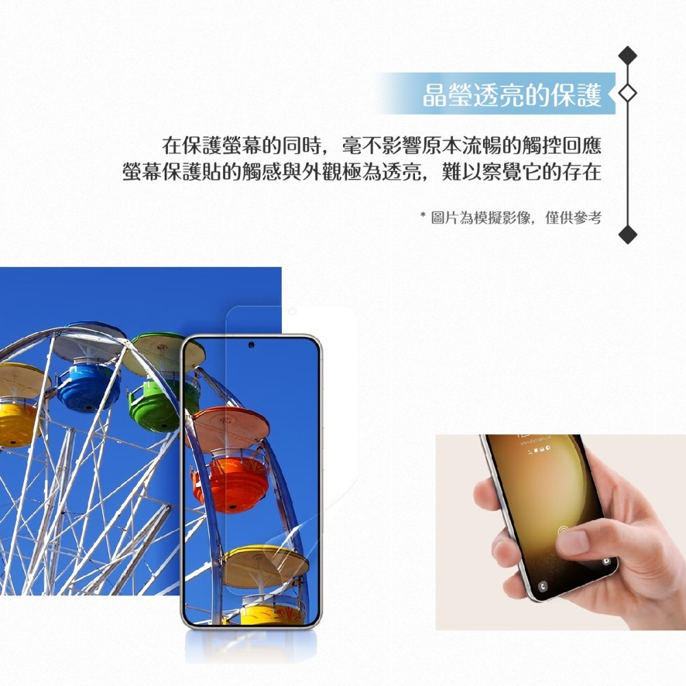 Samsung 三星 原廠 Galaxy S23 5G S911專用 螢幕保護貼 - 透明【公司貨】-細節圖6