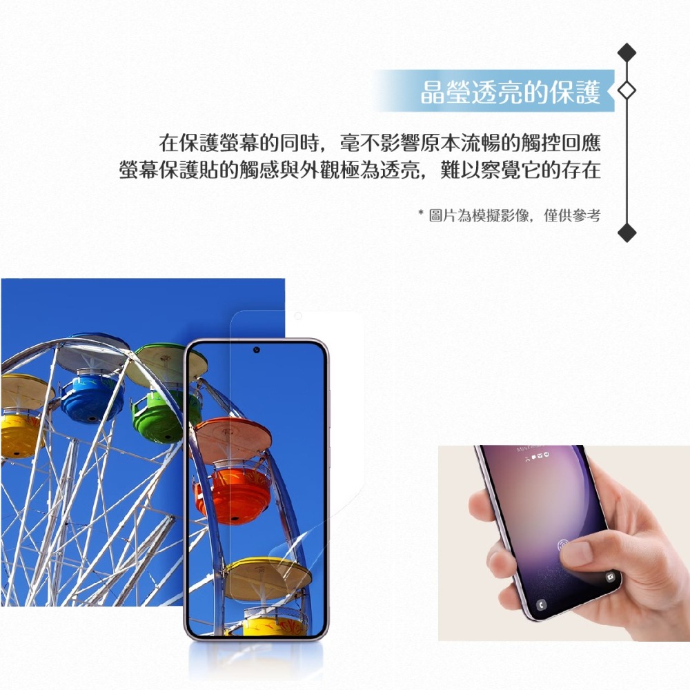 Samsung 三星 原廠 Galaxy S23+ 5G S916專用 螢幕保護貼 - 透明【公司貨】-細節圖8