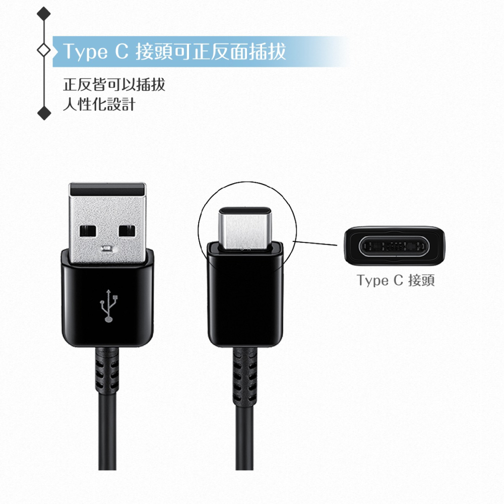 Samsung 原廠公司貨DG930 Type C傳輸線 -1.5m加長版 / 黑 ( for S25 S24系列 )-細節圖5