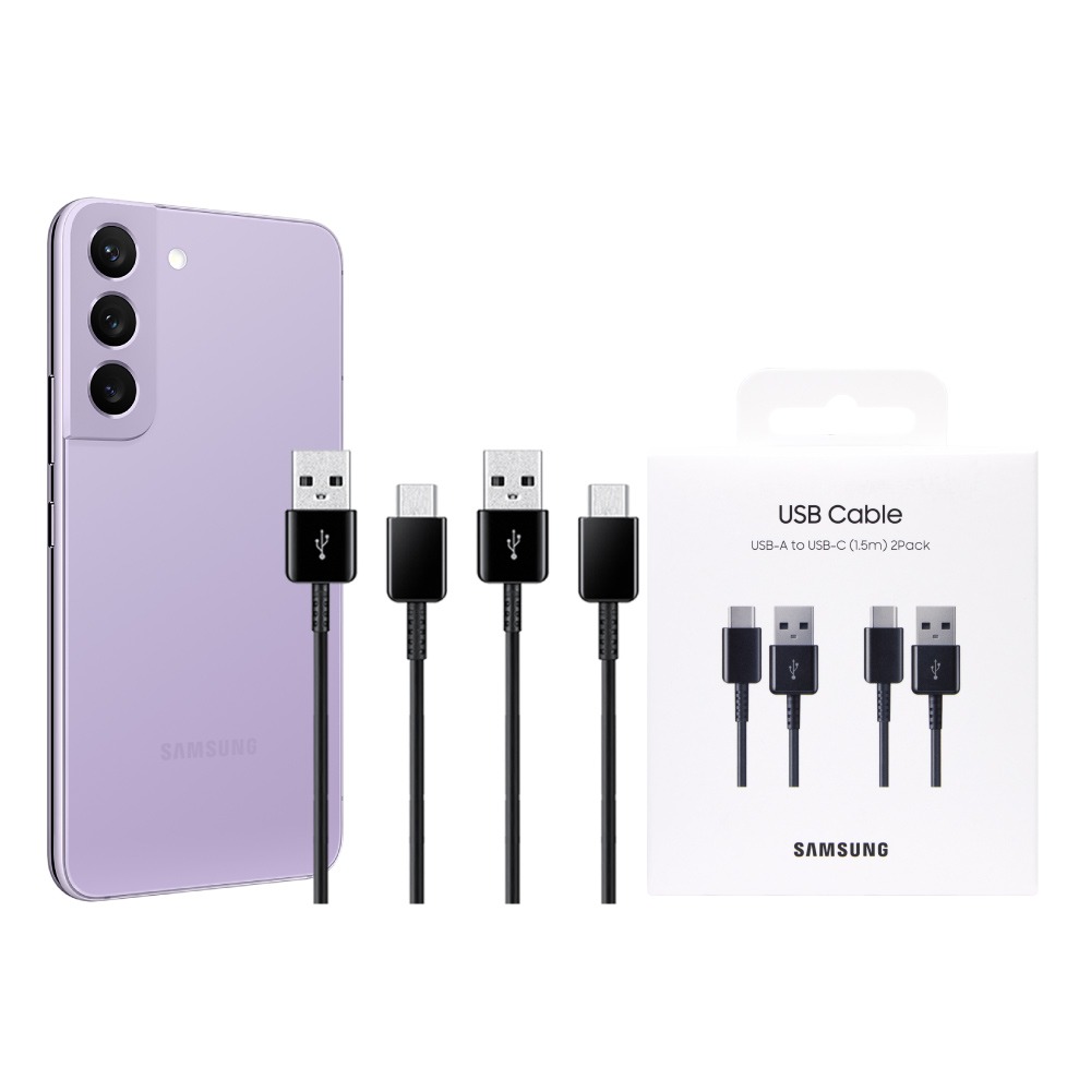 Samsung 原廠公司貨DG930 Type C傳輸線2Pack-1.5m / 黑 ( for S25 S24系列 )-細節圖2