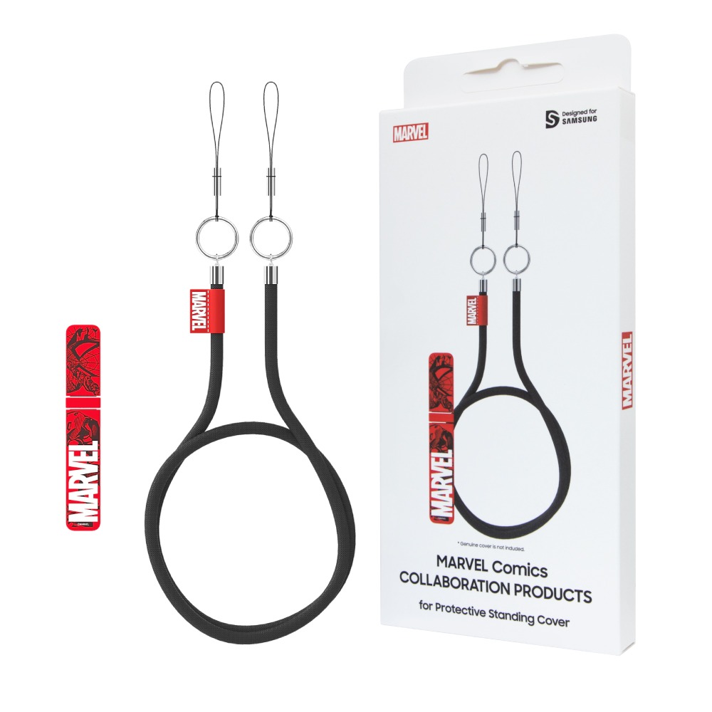 Samsung 三星 原廠公司貨 Marvel Spiderman 聯名支架 for S22系列 立架式保護背蓋(盒裝)-細節圖2