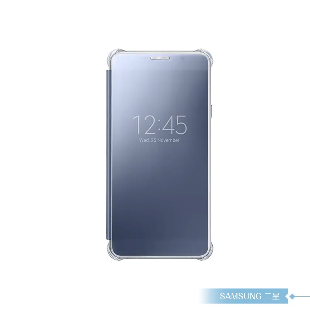 Samsung三星 原廠Galaxy A7(2016)專用 全透視鏡面感應皮套Clear View【公司貨】-細節圖2