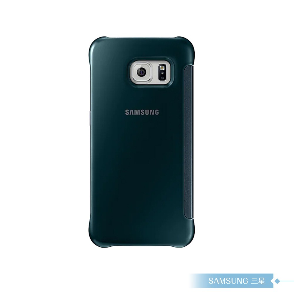 Samsung三星 原廠Galaxy S6 edge G925專用 全透視鏡面感應皮套Clear View【贈保護貼】-細節圖2