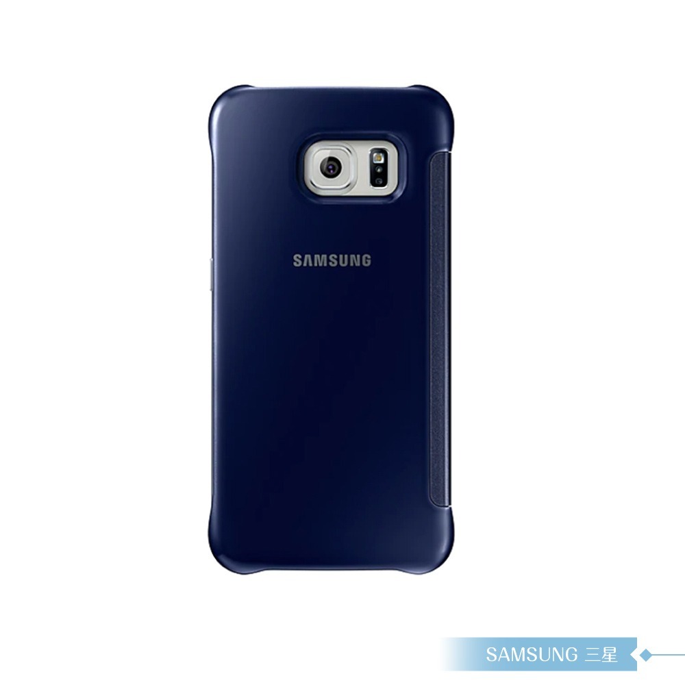 Samsung三星 原廠Galaxy S6 edge G925專用 全透視鏡面感應皮套Clear View【贈保護貼】-細節圖3