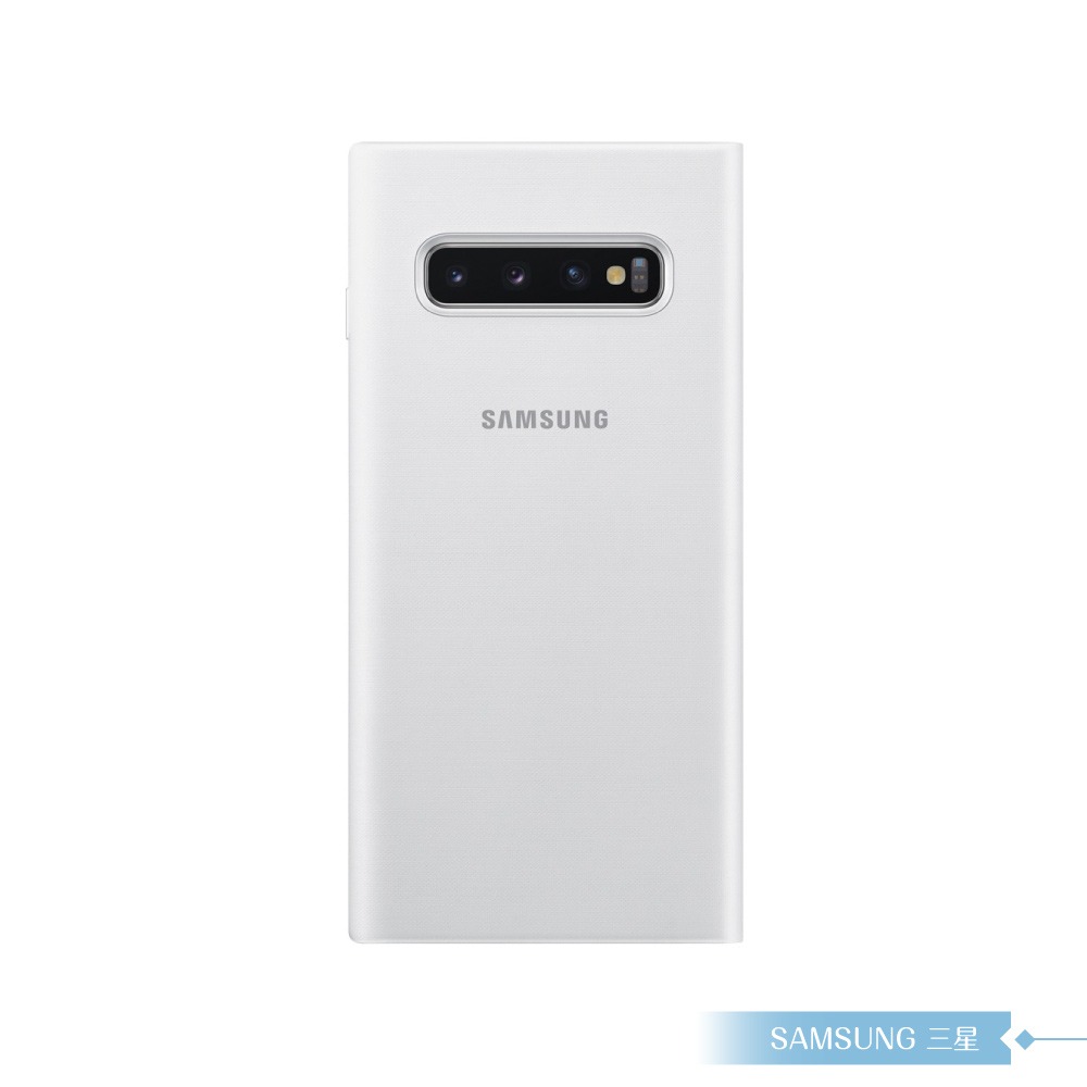 Samsung三星 原廠Galaxy S10 G973專用 LED皮革翻頁式皮套【公司貨】 再送S10智能背蓋-細節圖3