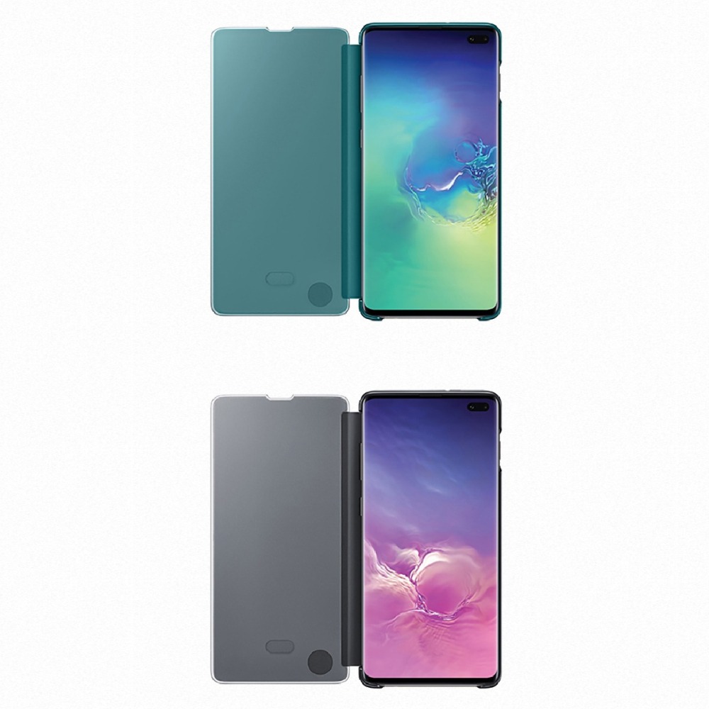 Samsung三星 原廠Galaxy S10+ G975專用全透視感應皮套【公司貨】Clear View-細節圖7