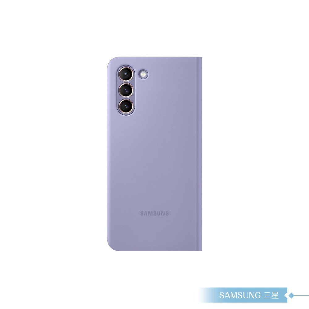 Samsung三星 原廠Galaxy S21 G991專用 LED皮革翻頁式皮套【公司貨】-細節圖2