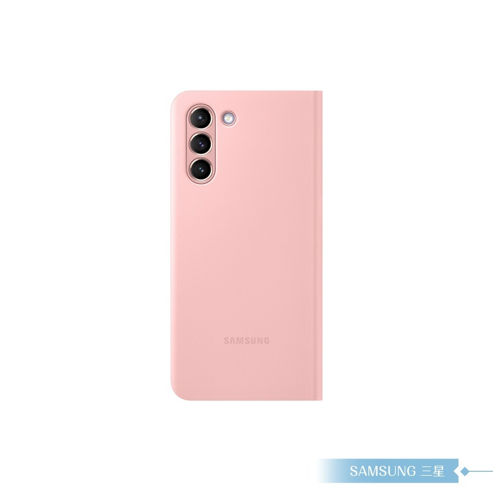 Samsung三星 原廠Galaxy S21 G991專用 LED皮革翻頁式皮套【公司貨】-細節圖3