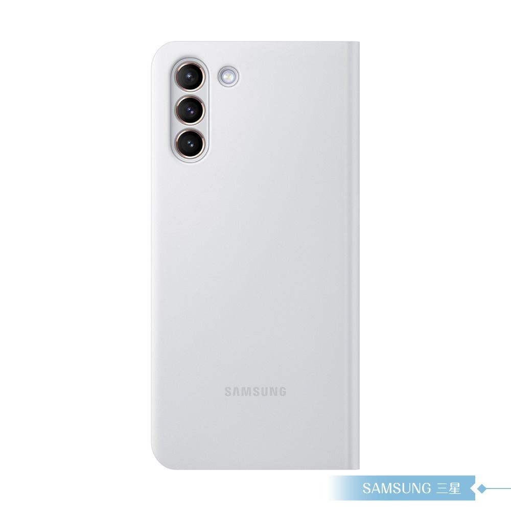 Samsung三星 原廠Galaxy S21+ G996專用 LED皮革翻頁式皮套【公司貨】-細節圖3