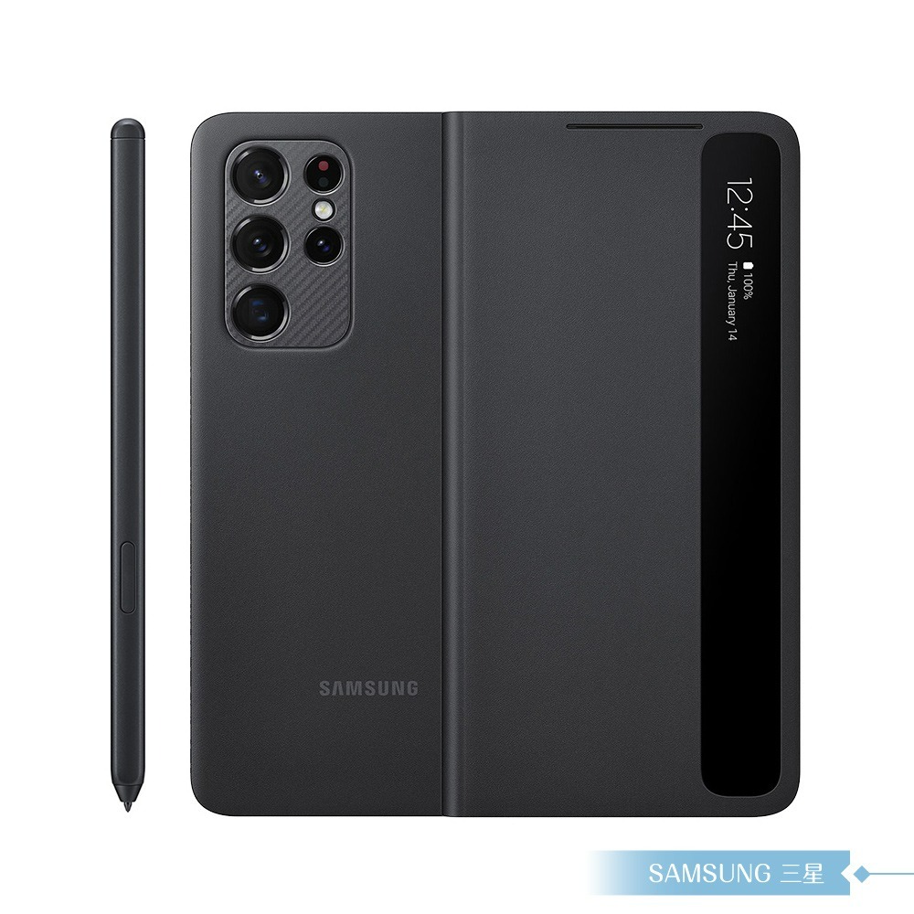 Samsung三星 原廠Galaxy S21 Ultra G998專用 全透視感應皮套 (附S Pen)【公司貨】-細節圖2