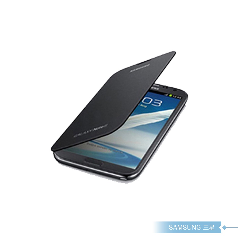 Samsung三星 原廠Galaxy Note2 N7100專用 側翻式皮套 /翻蓋書本式保護套-細節圖4