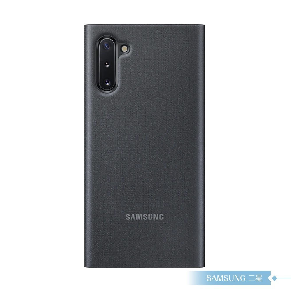 Samsung三星 原廠Galaxy Note10 N970專用 LED皮革翻頁式皮套【公司貨】-細節圖2