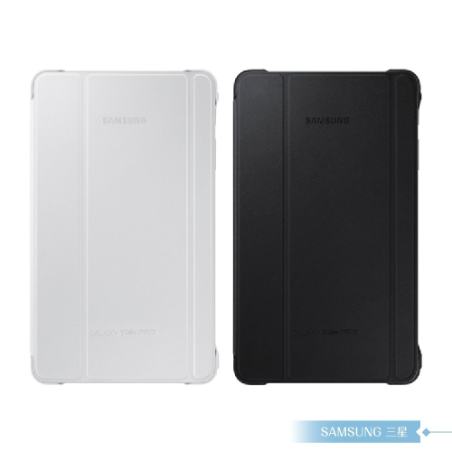Samsung三星 原廠Galaxy Tab Pro 8.4吋專用 商務式皮套 翻蓋保護套 摺疊側翻平板套 - 黑色