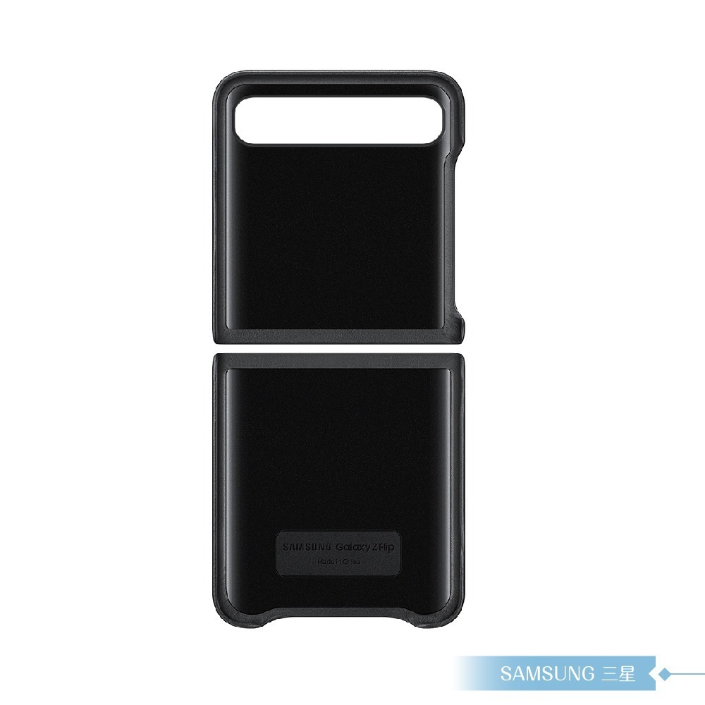 Samsung三星 原廠 Galaxy Z Flip 皮革背蓋【公司貨】EF-VF700-細節圖4