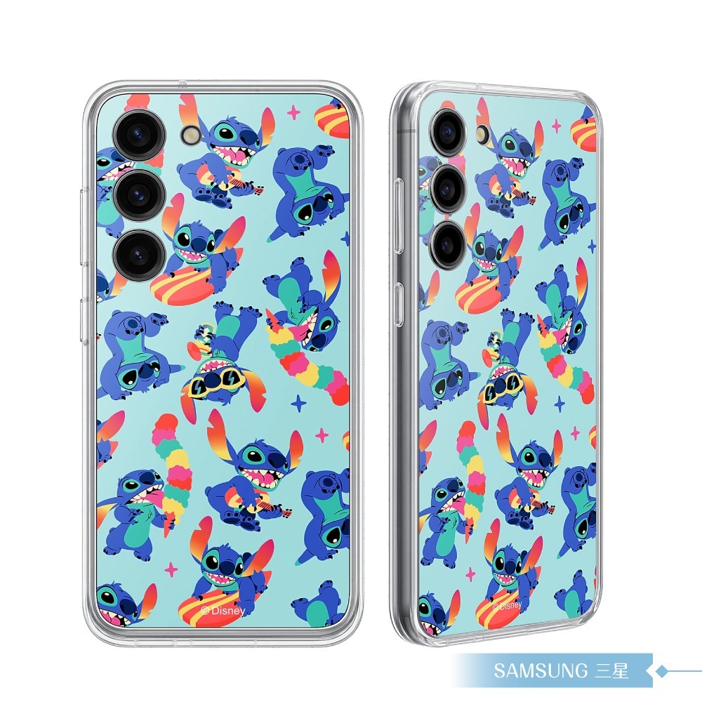 Samsung 三星 原廠公司貨 史迪奇 聯名背板 for Galaxy S23 邊框背蓋兩用保護殼 (盒裝)-細節圖3