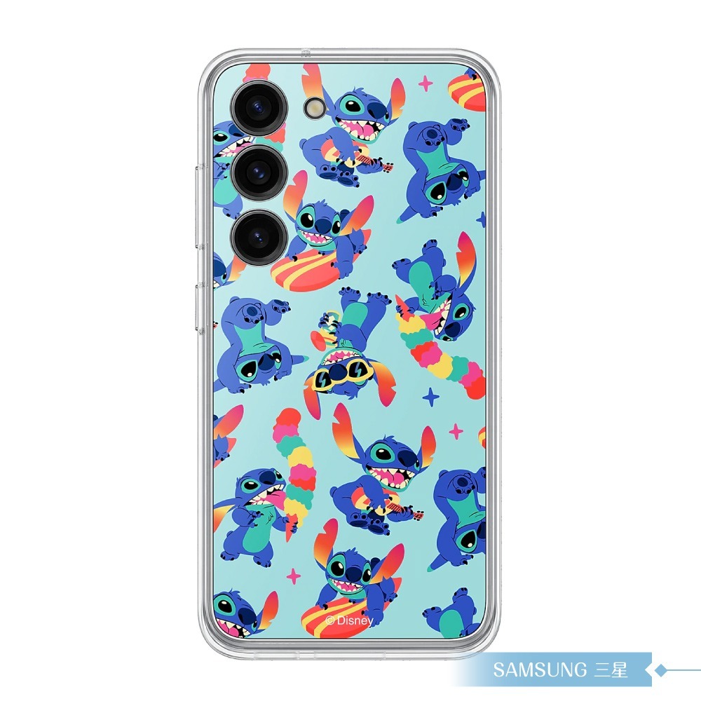 Samsung 三星 原廠公司貨 史迪奇 聯名背板 for Galaxy S23 邊框背蓋兩用保護殼 (盒裝)-細節圖4