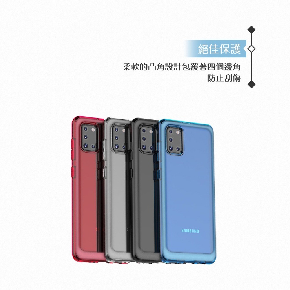 Samsung三星 原廠Galaxy A31專用 TPU炫彩背蓋(台灣公司貨)-細節圖8