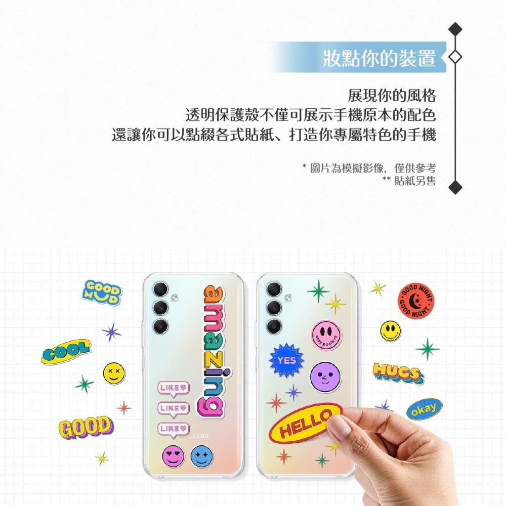 Samsung三星 原廠Galaxy A34 5G專用 透明保護殼 EF-QA346 (公司貨)-細節圖6