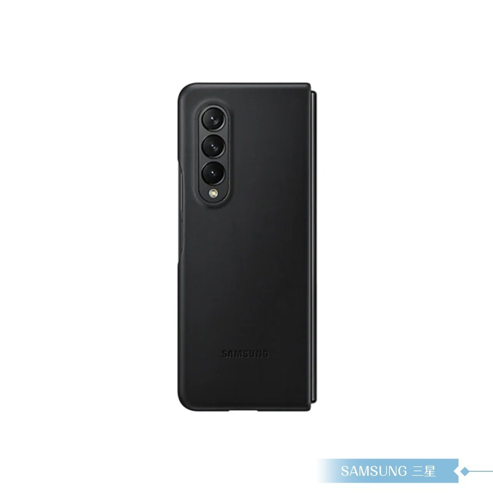 Samsung三星 原廠Galaxy Z Fold3 5G專用 皮革背蓋-細節圖2