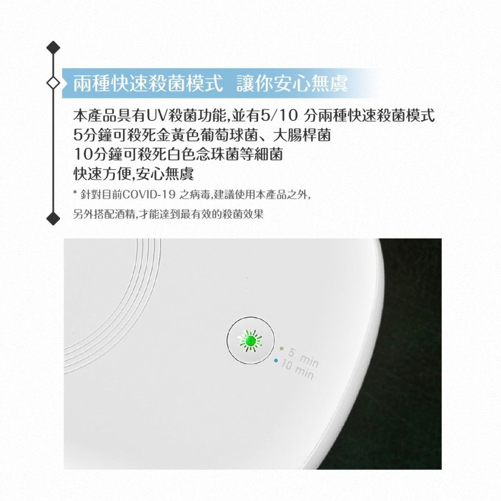 SAMSUNG三星 原廠C&T ITFIT KG02 無線充電 / 紫外線殺菌盒【公司貨】-細節圖8