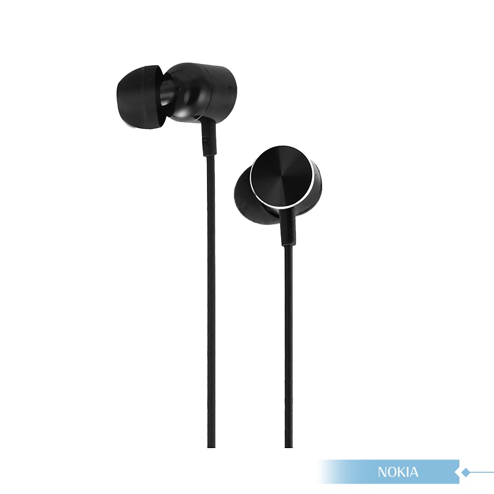 NOKIA原廠 入耳式立體聲耳機/ 線控接聽鍵 3.5mm - 黑 (密封裝)-細節圖2