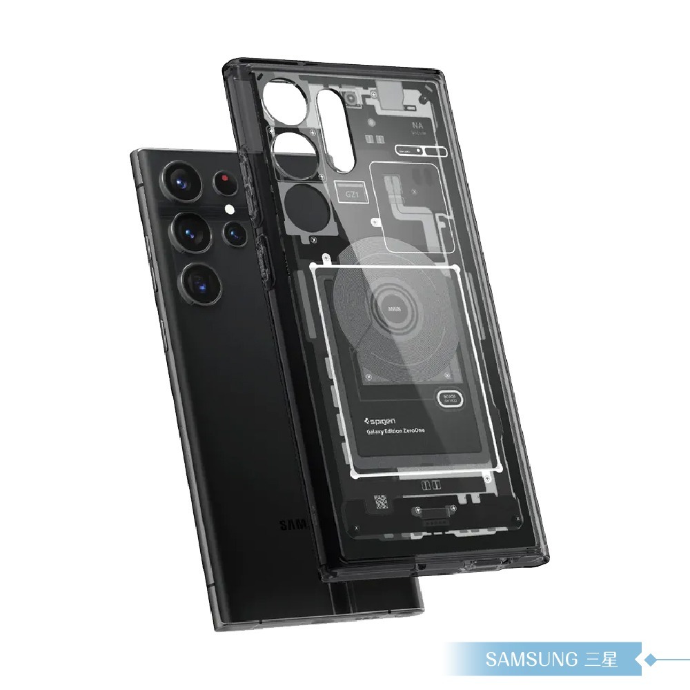 【Spigen】聯強公司貨 S23 Ultra 5G Zero One防摔保護殼(SPG23UZRA)-細節圖3