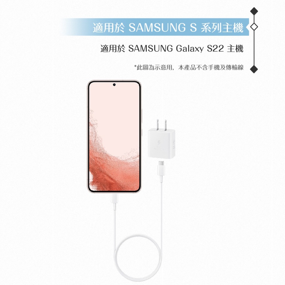 Samsung 正原廠新款盒裝 25W Type C 超快速充電器 EP-T2510 (for S24/S23系列 )-細節圖10