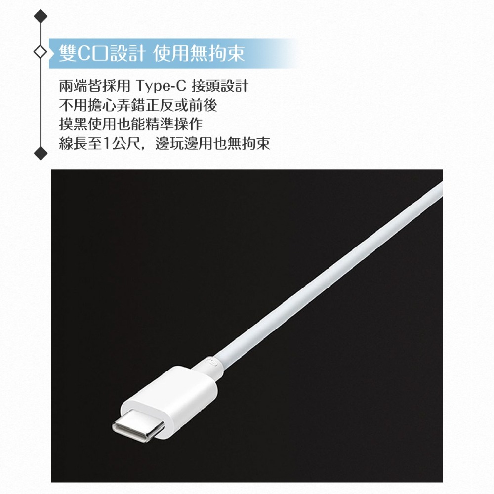 VIVO 6A 原廠盒裝 Type C to Type C 閃充充電線_120W(20V/6A) Max-細節圖7