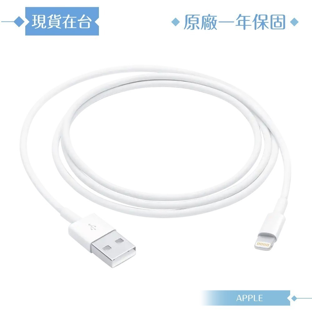 Apple 原廠公司貨A1480 / Lightning 對 USB 連接線-100cm (盒裝)-細節圖6