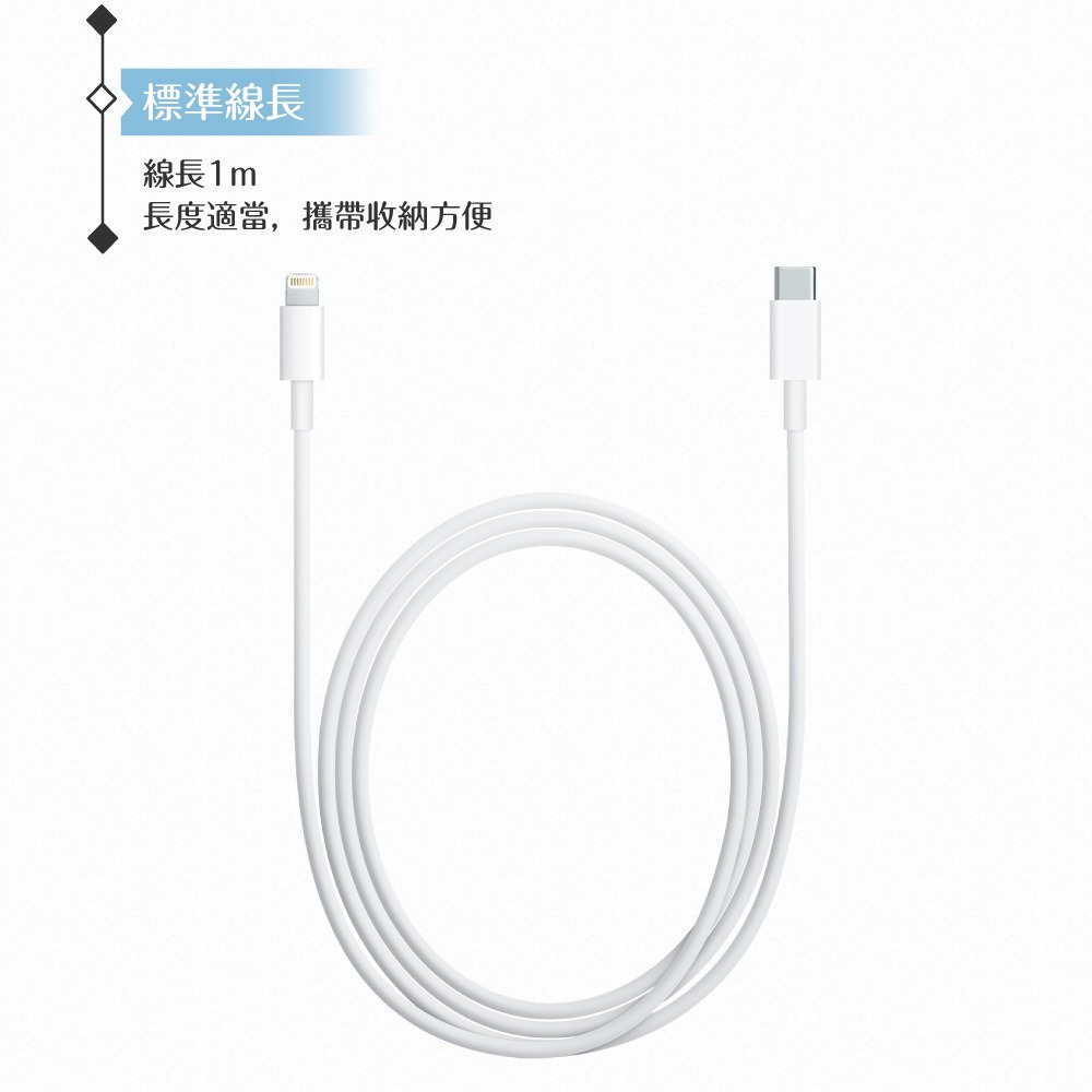 Apple蘋果 A2561原廠盒裝1M /USB-C 對 Lightning 連接線【iPhone 14/13系列適用】-細節圖7