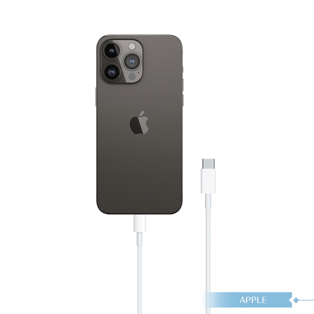 APPLE蘋果適用 iPhone 14系列 USB-C 對 Lightning 連接線-1公尺 (密封裝)-細節圖2