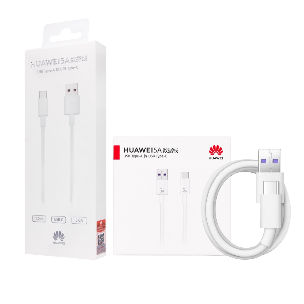 Huawei華為 原廠盒裝1M USB-A to Type-C 超級快充充電線 5A (AP71)-細節圖2