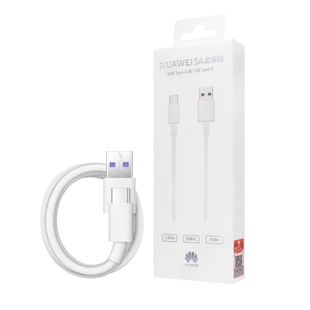 Huawei華為 原廠盒裝1M USB-A to Type-C 超級快充充電線 5A (AP71)-細節圖2