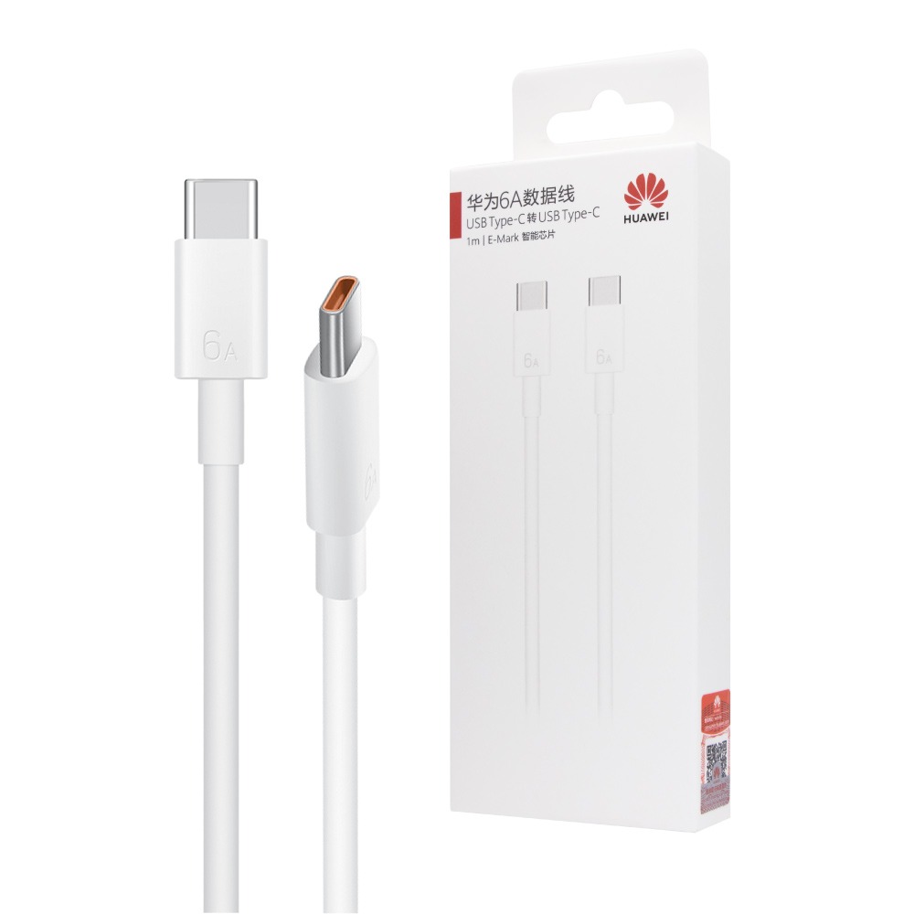 Huawei華為 原廠盒裝1M Type-C to Type-C 超級快充充電線 6A (CC801)-細節圖2