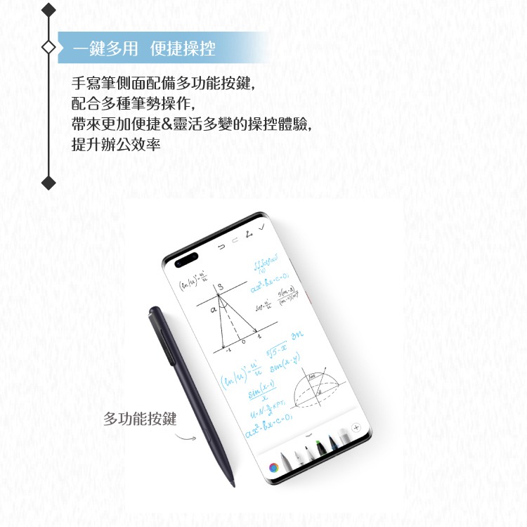 Huawei華為 原廠 Mate 40 /MatePad Pro適用 M-Pen 2 觸控筆 - 深灰【盒裝】-細節圖6