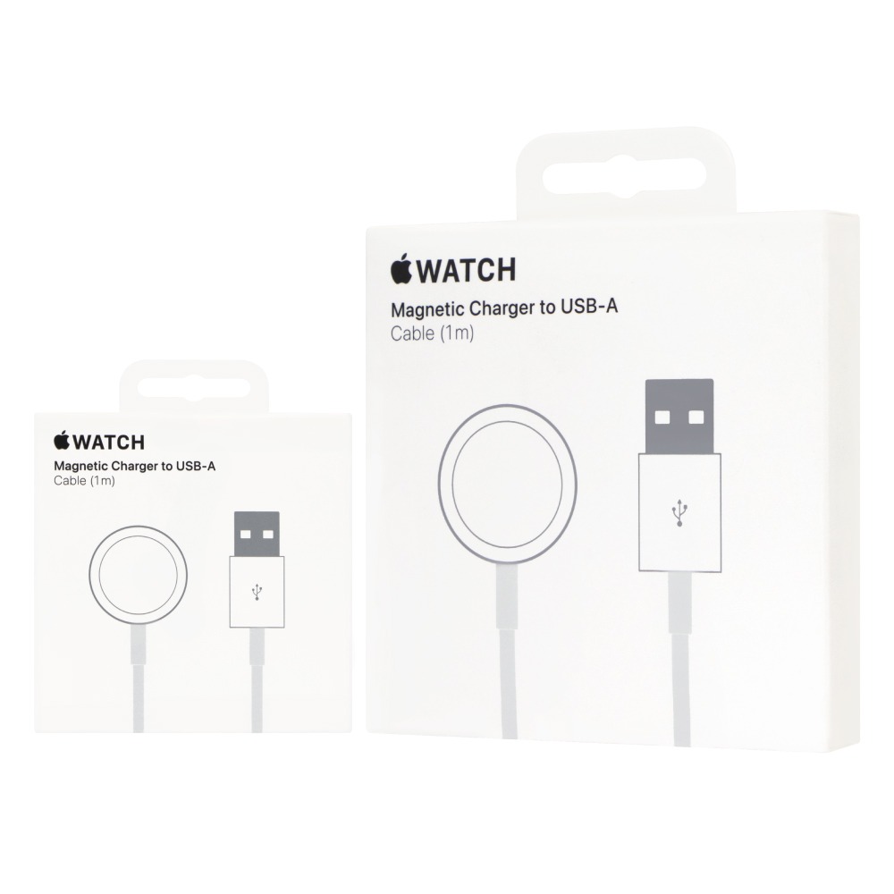 Apple 原廠公司貨A2255 / Watch 磁性充電 USB-A 連接線-100cm (盒裝)-細節圖2