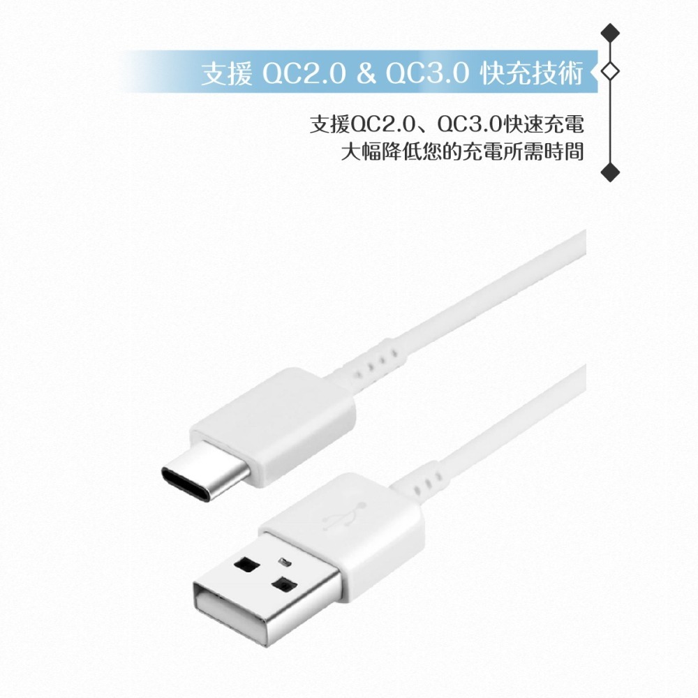【2入】Samsung for Galaxy A 三星製造 Type C to USB 快充線 (密封裝)-細節圖8