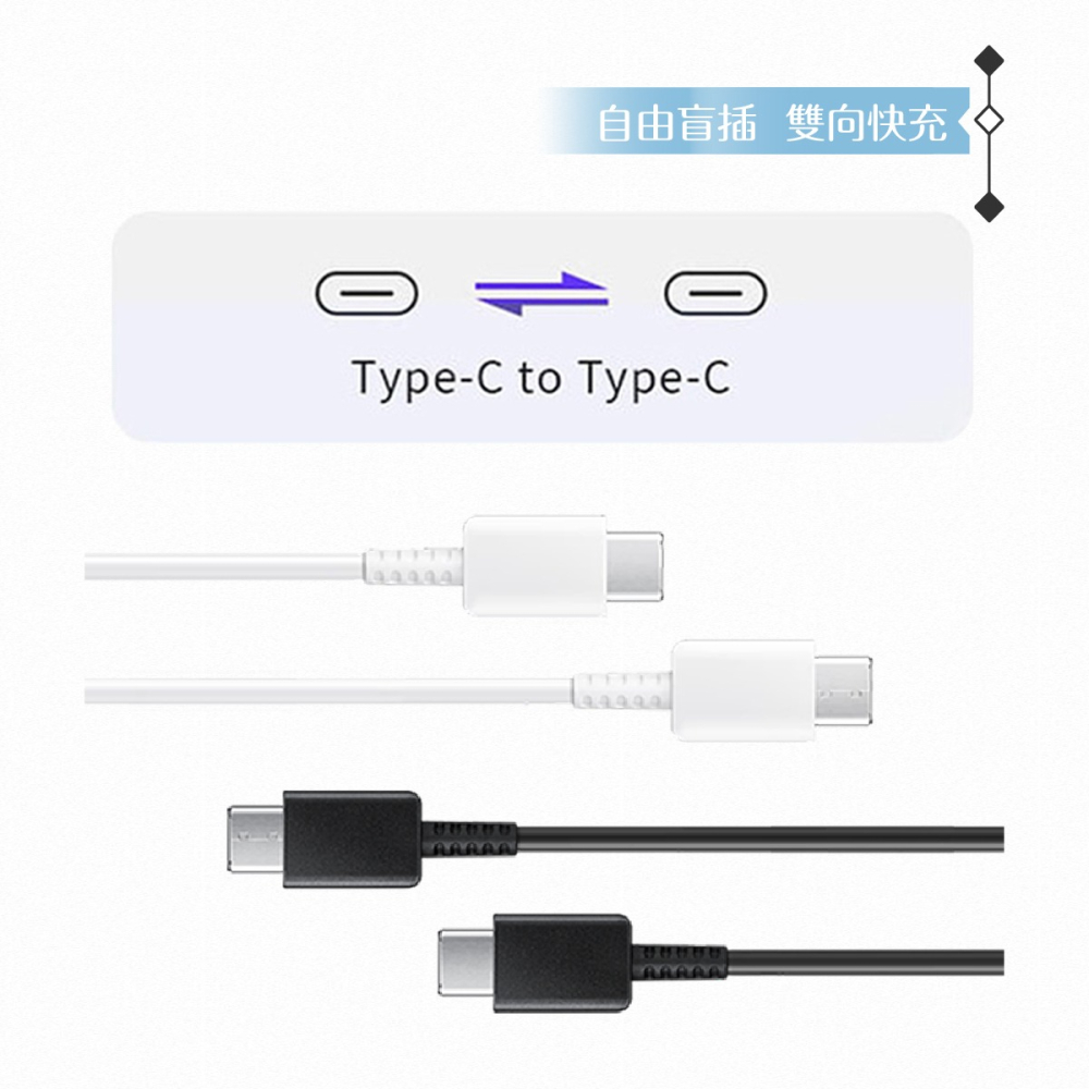 Samsung for S25 S24系列 三星製造 Type C to Type C 快充數據線 (密封裝)-細節圖6