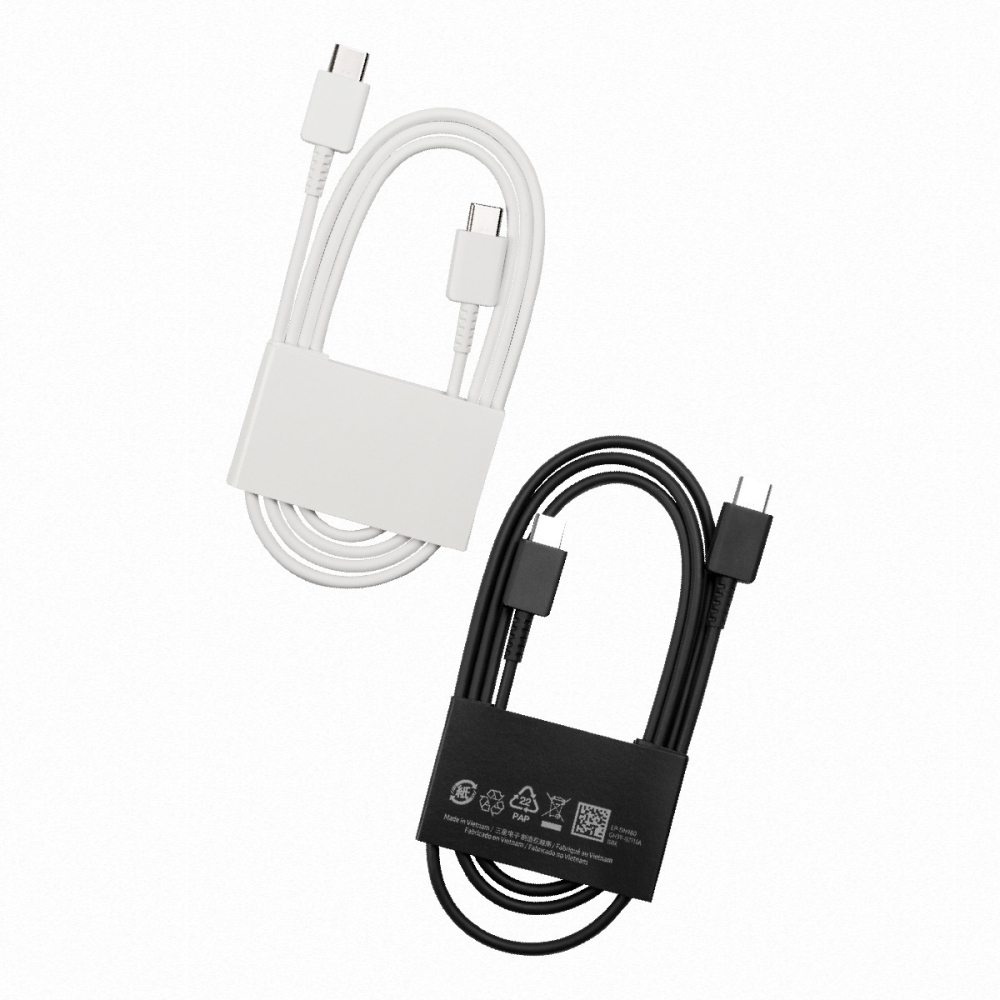 【2入】Samsung 三星製造 雙Type-C 快充數據線-密封裝 ( for S25 S24系列 )-細節圖8