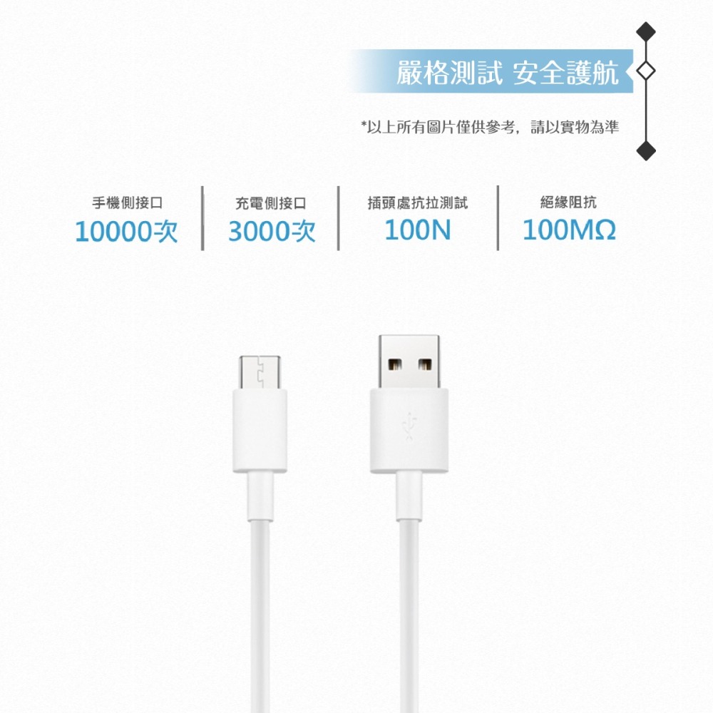 榮耀honor AP51 原廠盒裝 3A USB-A to Type-C 快充傳輸線 (白色)-細節圖6