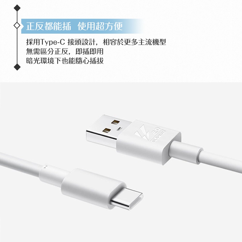 VIVO 5A 原廠 Type C 閃充充電線-密封裝,80W(20V/4A) Max-細節圖8