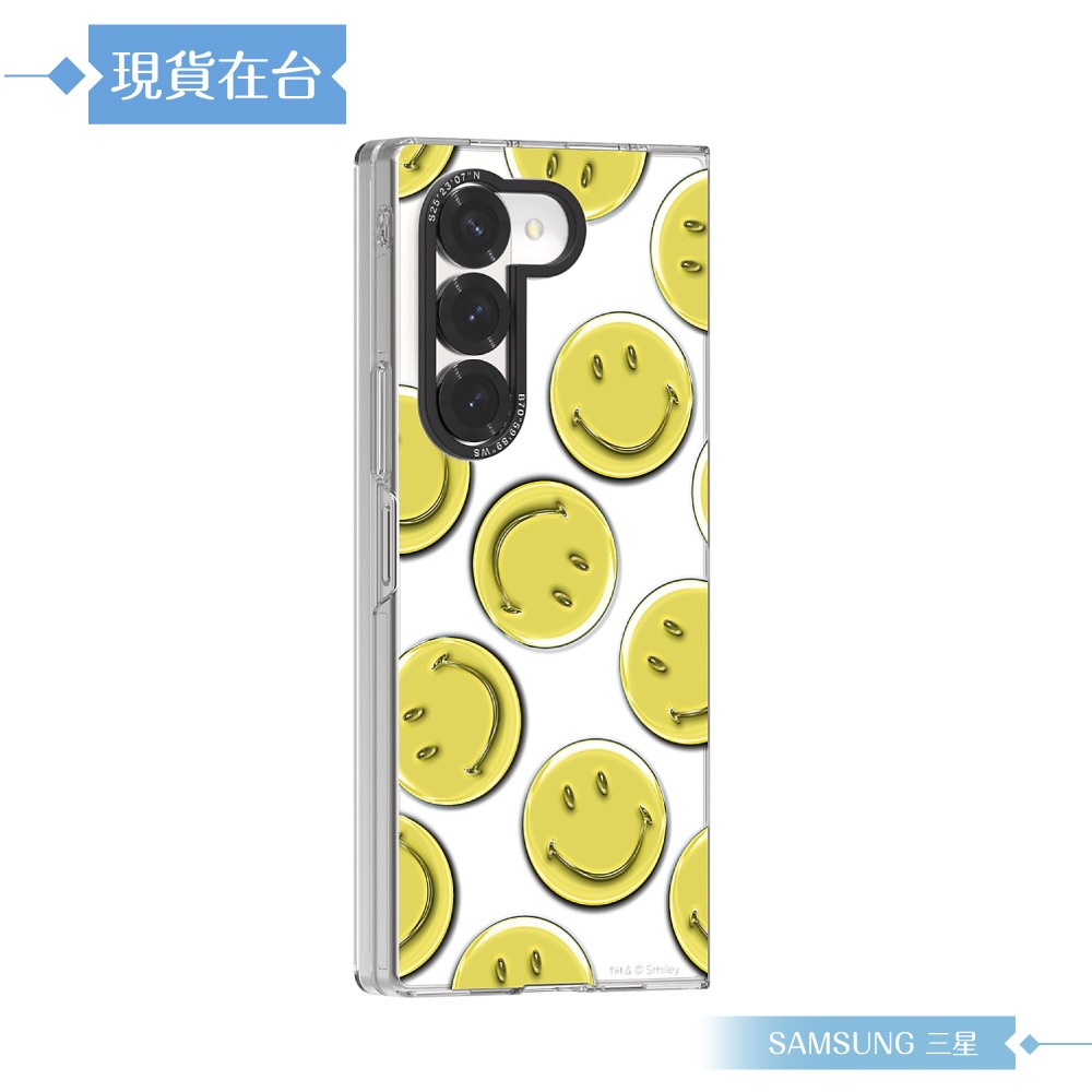 Samsung 三星 原廠公司貨 Z Fold6 Smiley 聯名保護殼 Yellow / FPF956 (盒裝)-細節圖5