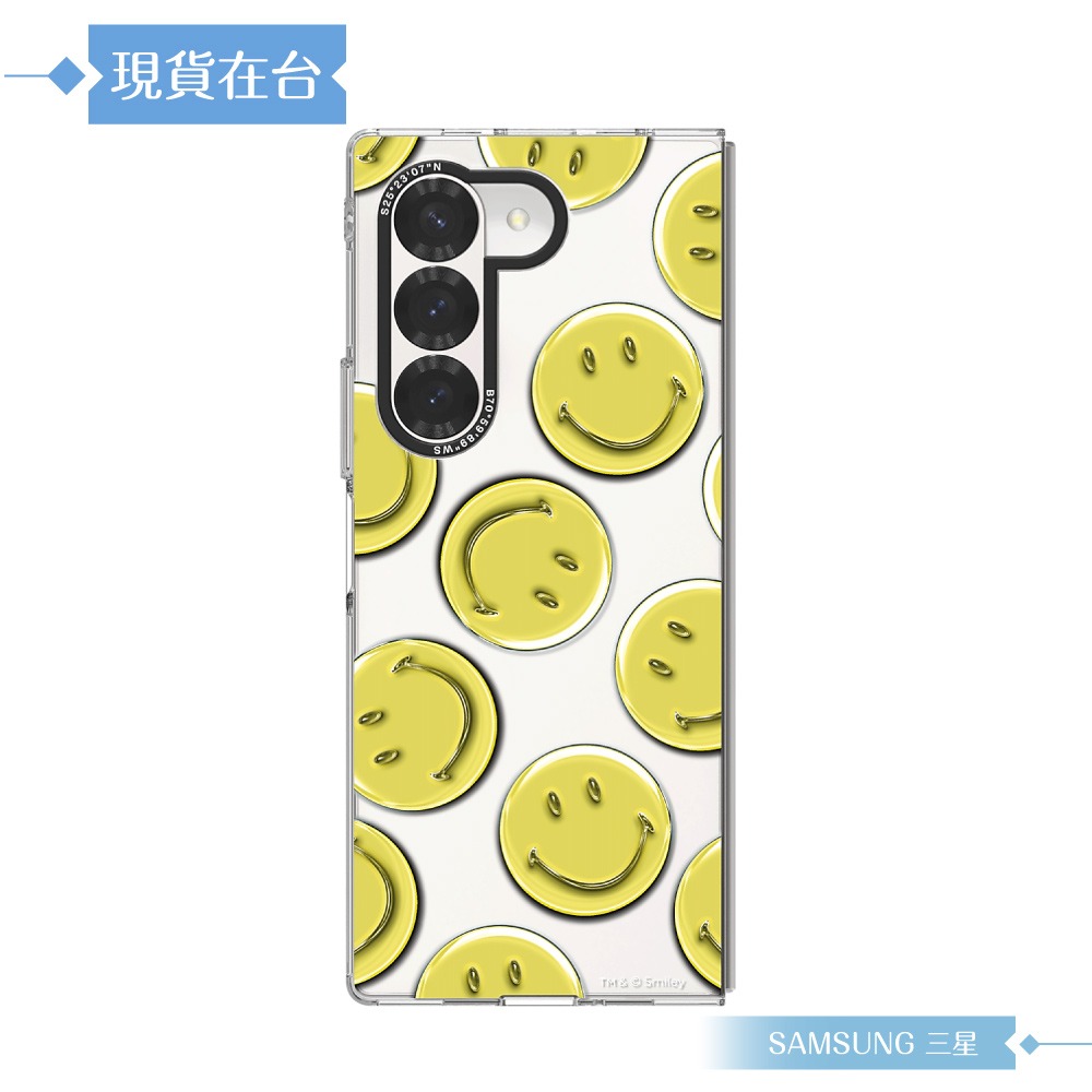 Samsung 三星 原廠公司貨 Z Fold6 Smiley 聯名保護殼 Yellow / FPF956 (盒裝)-細節圖6