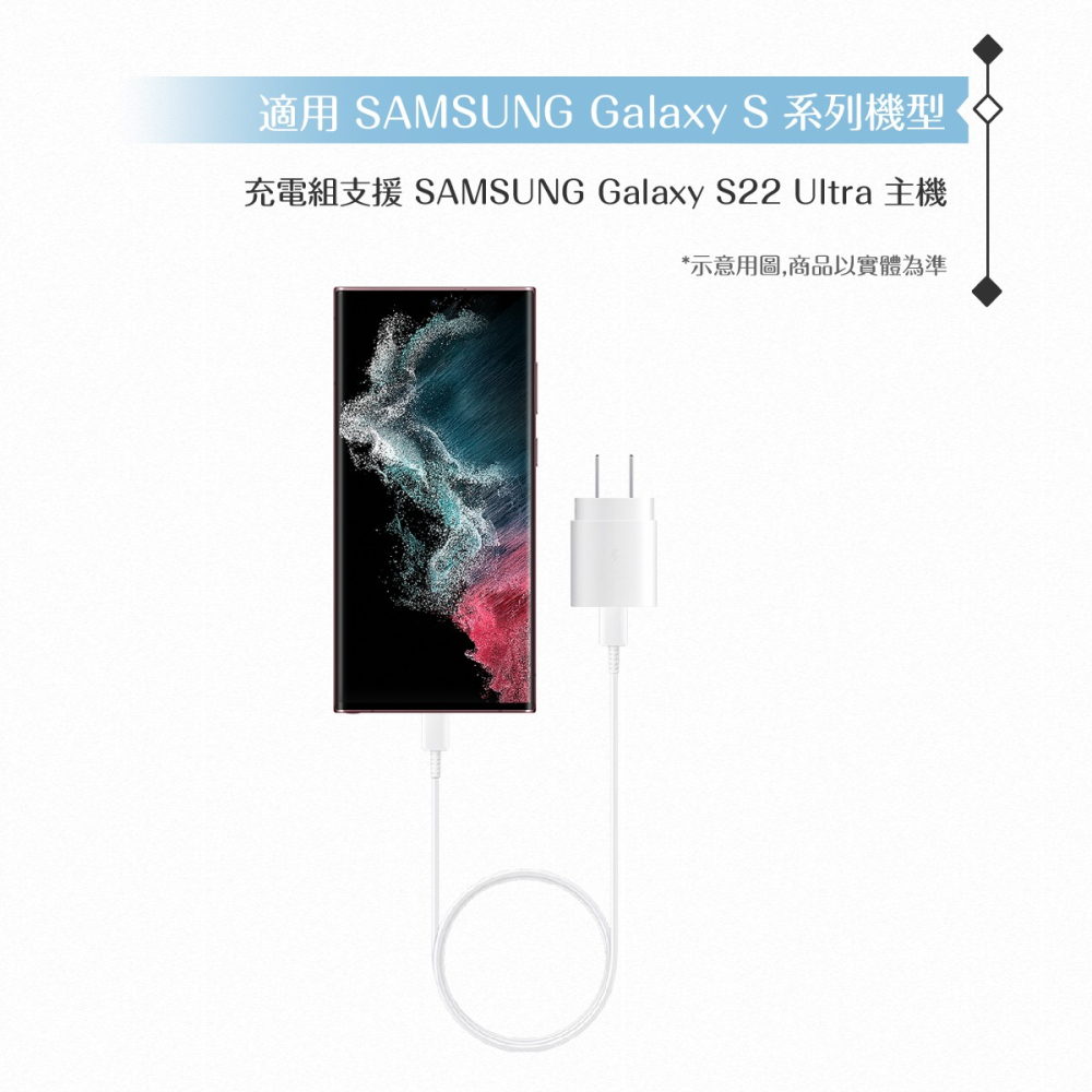 Samsung 原廠盒裝25W Type C充電器TA800+三星製造雙Type C線組(for S24/S23系列)-細節圖6