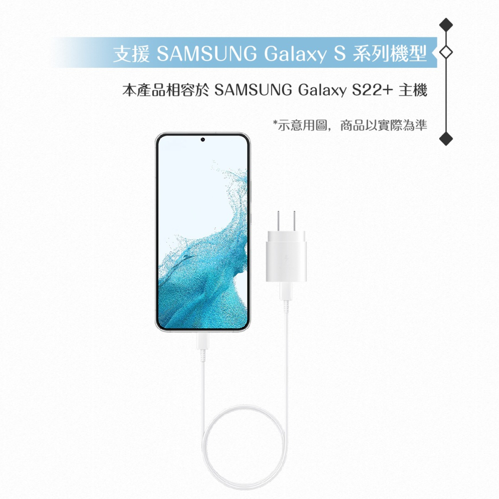 Samsung for S24/S23系列 25W快充旅充組【附原廠盒裝TA800充電器+三星製造雙Type C線】-細節圖6