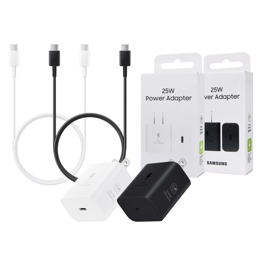 Samsung三星 for Z Fold7 Flip7 25W快充組【附原廠盒裝T2510頭+三星製造雙Type C線】-細節圖2