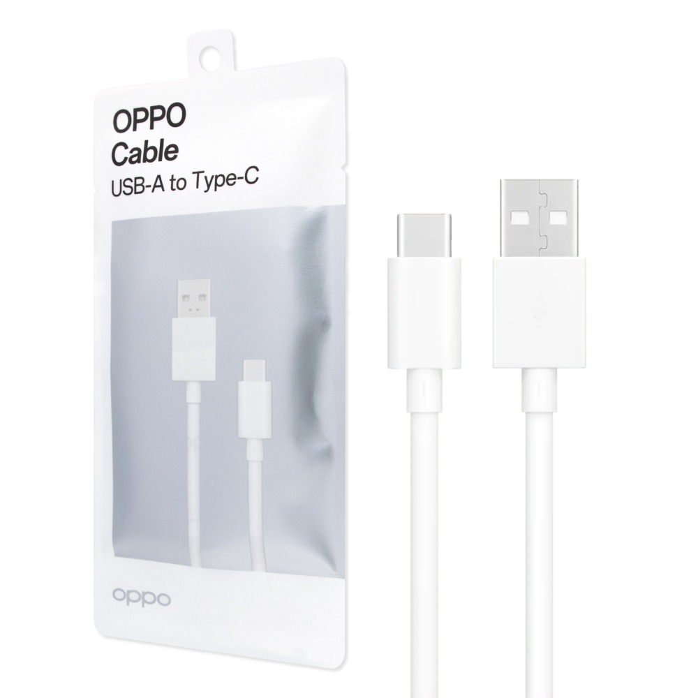 OPPO 原廠環保封裝 新款VOOC USB-A to Type-C 閃充充電線 80cm - 3A (DL143)-細節圖2