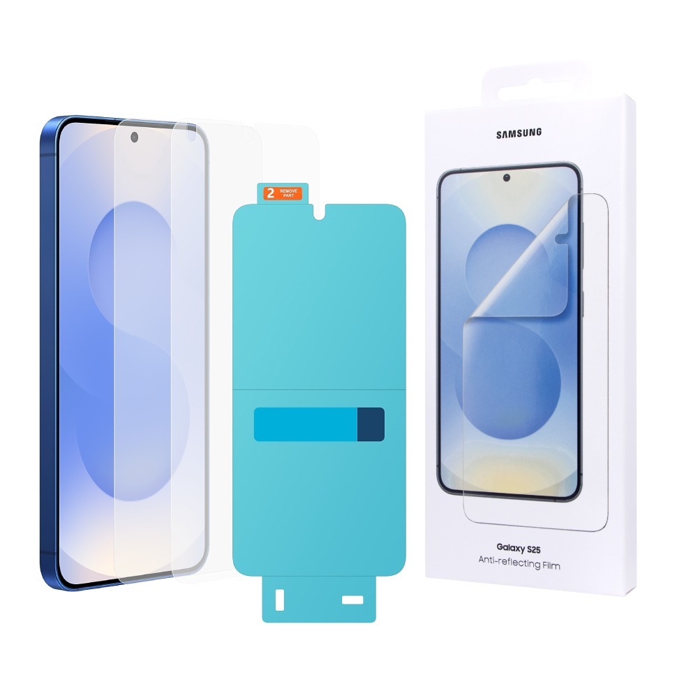Samsung 三星 原廠公司貨 Galaxy S25 抗反光螢幕保護貼 US931 - 內含2片保護貼 (盒裝)-細節圖2