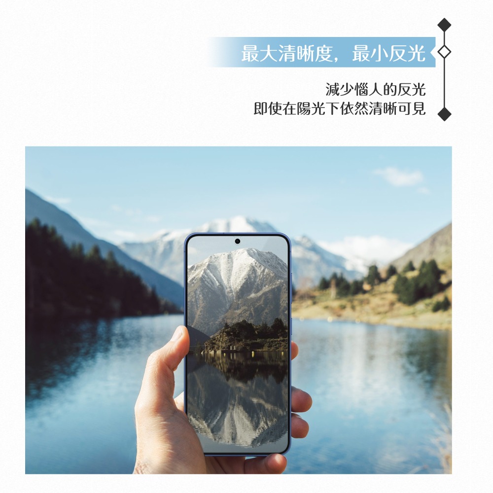 Samsung 三星 原廠公司貨 Galaxy S25 抗反光螢幕保護貼 US931 (盒裝)-細節圖8