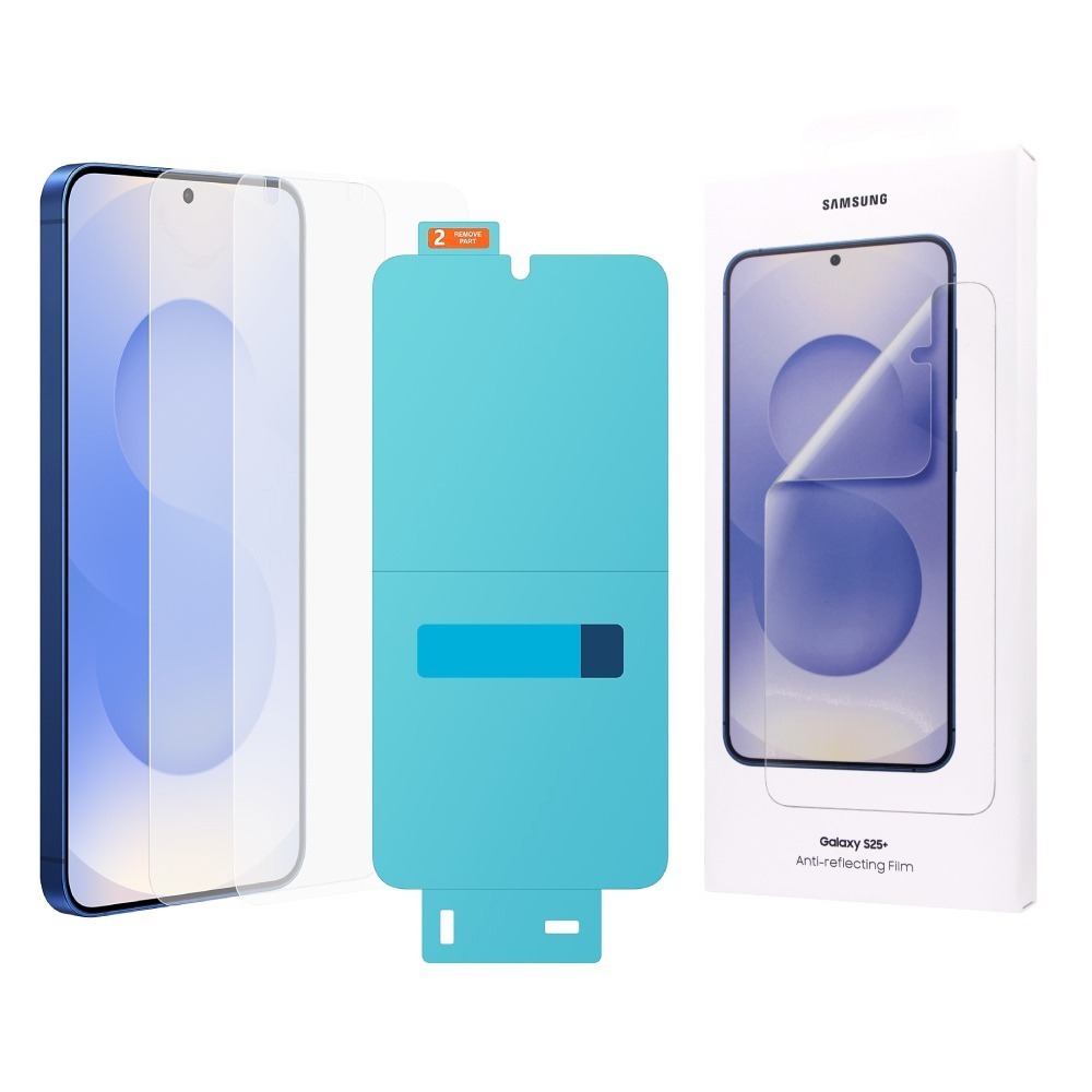 Samsung 三星 原廠公司貨 Galaxy S25+ 抗反光螢幕保護貼 US936 - 內含2片保護貼 (盒裝)-細節圖2